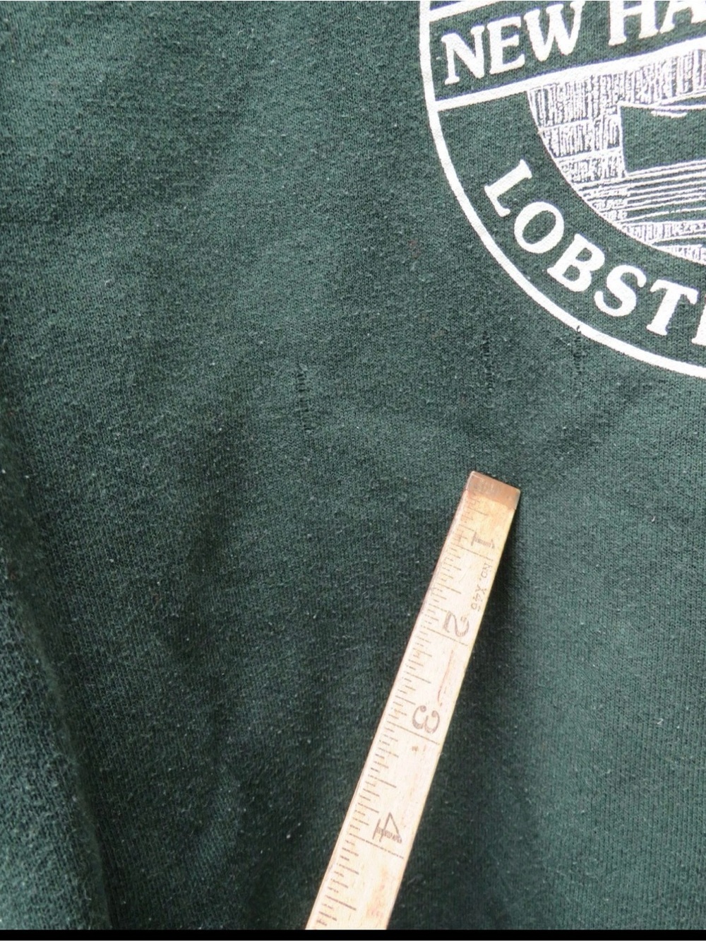 New Harbor Maine Green Crewneck Sweater XL - Picture 7 of 9